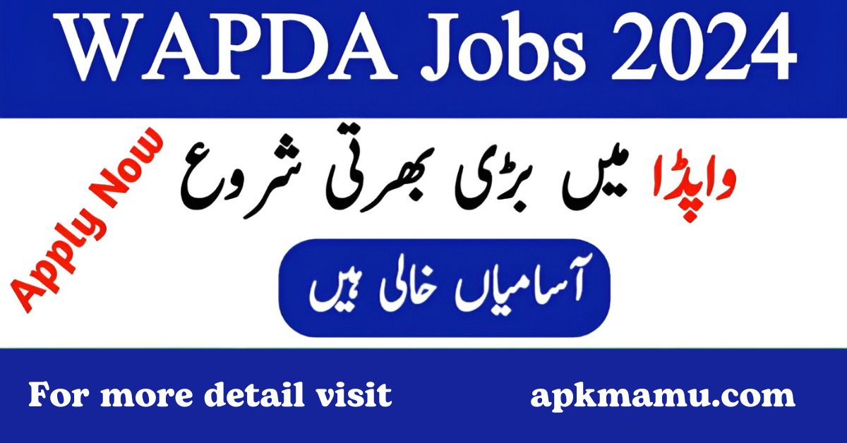 WAPDA Job Openings in Lahore 2024: Apply for Government Security and Management Positions