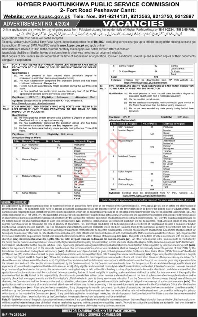 KPPSC Jobs 2024: Find Your Path to Government Careers in Khyber Pakhtunkhwa